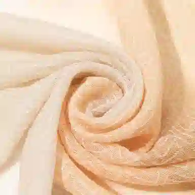 一米画纱 轻盈柔软舒适优雅时尚水溶色织格空调披肩户外保暖 绵羊毛 绒线围巾 女款