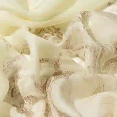 一米画纱 轻盈柔美细腻亲肤保暖空调披肩高档斜纹喷绘印花自然时尚旅游拍照 山羊绒 绒线围巾 女款