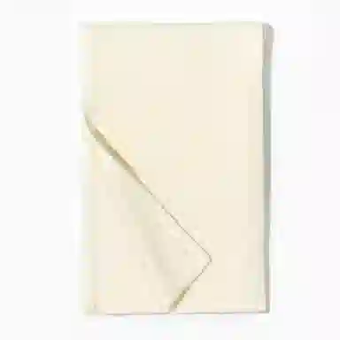 一米画纱 舒适柔软高级感平面嵌花亲肤暖糯保暖纯色针织外出防寒护颈 山羊绒 绒线围巾 男女同款情侣款