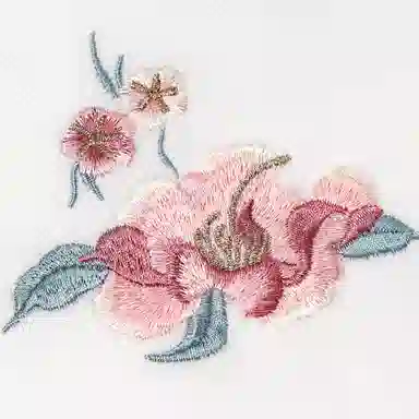 一米画纱 中式古典国风花卉贴花结婚喜宴亲肤防风保暖披风优雅精致外搭 绵羊毛 披肩 女款