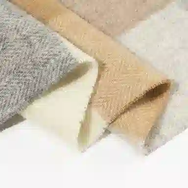 一米画纱 柔软亲肤长款加厚保暖时尚休闲气质格纹流苏潮流舒适 绵羊毛 绒线围巾 男女同款情侣款