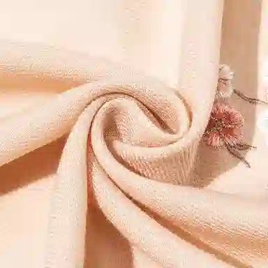 一米画纱 中式古典国风花卉贴花结婚喜宴亲肤防风保暖披风优雅精致外搭 绵羊毛 披肩 女款