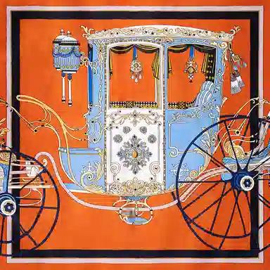 一米画纱 婉约江南中式真丝大方巾时尚印花舒适独特图案优雅百搭 桑蚕丝 丝巾 女款