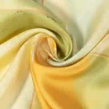 一米画纱 中式国风高雅山茶花系列斜纹中方巾双面西装领巾优雅 桑蚕丝 丝巾 女款