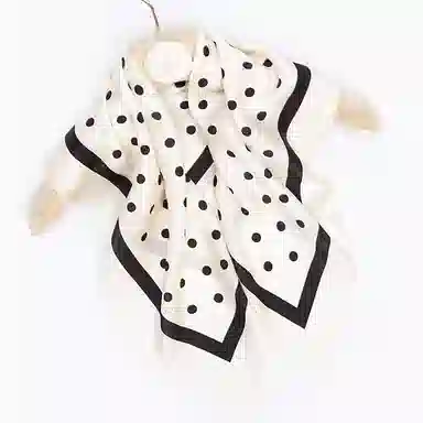 一米画纱 古典花卉雅韵国风真丝方巾旅游装饰素绸缎领巾搭配西装时尚出游 桑蚕丝 丝巾 女款