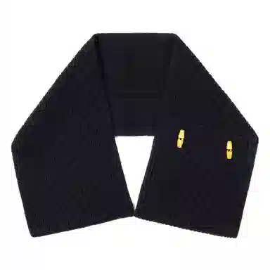 Yimi Huasha Vintage Toggle Wool Neck Warmer