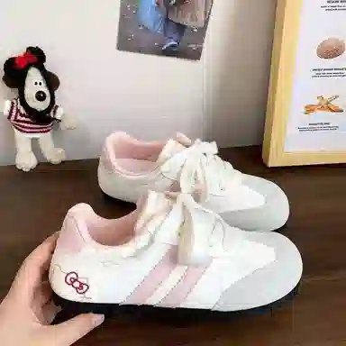 JBBCN Cute Cat Embroidery Sneakers