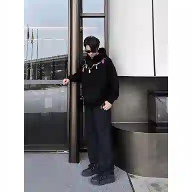 Duoyi Bear Logo Hoodie