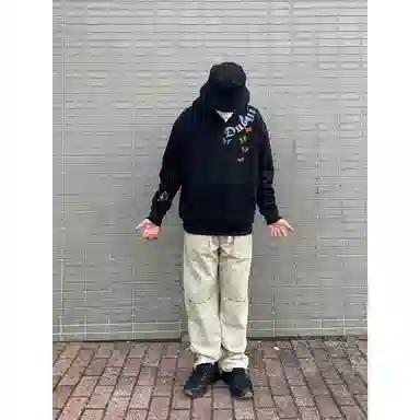 Duoyi Butterfly Logo Hoodie