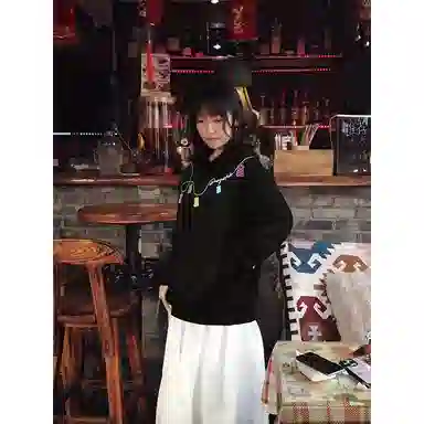 Duoyi Bear Logo Hoodie