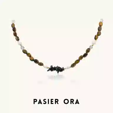 铂思亚 简约几何 树脂 项链 女款