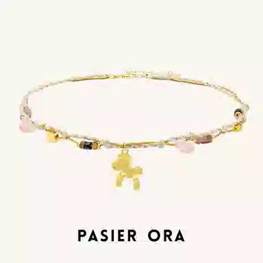 铂思亚 精致编制 合金 项链 女款