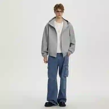 UNKNOWTAL Basic Double-Sided Air Layer Space Cotton Hoodie