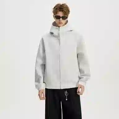 UNKNOWTAL Basic Double-Sided Air Layer Space Cotton Hoodie