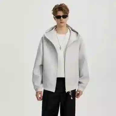 UNKNOWTAL Basic Double-Sided Air Layer Space Cotton Hoodie