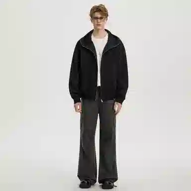 UNKNOWTAL Basic Double-Sided Air Layer Space Cotton Hoodie