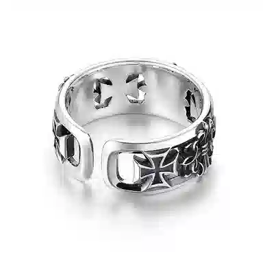MYSH Cross Ring 925 Silver