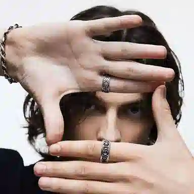 MYSH Cross Ring 925 Silver