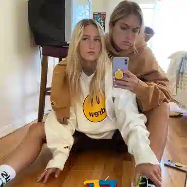 Drew House Smiley Series White