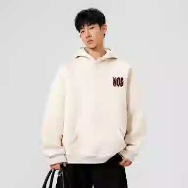 NOISY TEDDY Paisley Logo Hoodie