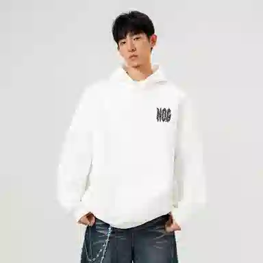 NOISY TEDDY Paisley Logo Hoodie