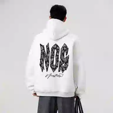 NOISY TEDDY Paisley Logo Hoodie