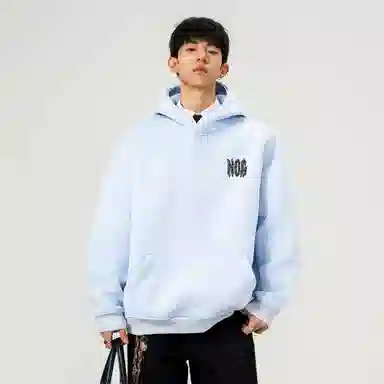 NOISY TEDDY Paisley Logo Hoodie