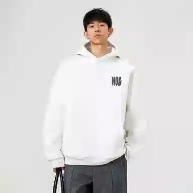 NOISY TEDDY Paisley Logo Hoodie