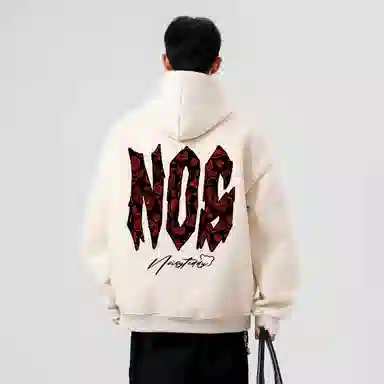 NOISY TEDDY Paisley Logo Hoodie