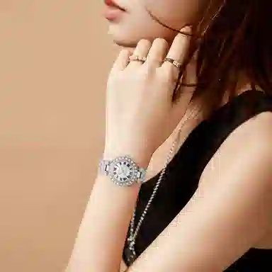 Katie Ermilio Quartz Watch Silver Dial 29mm