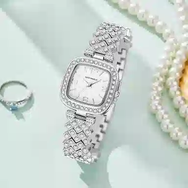 Katie Ermilio Quartz Watch Silver Dial 29mm