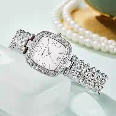 Katie Ermilio Quartz Watch Silver Dial 29mm