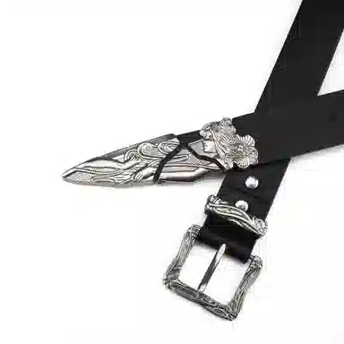 HANQIAORIJI Broken Valkyrie Belt Black 3cm