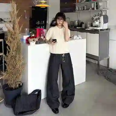 MOO&TONAL Boxy Polo Tee