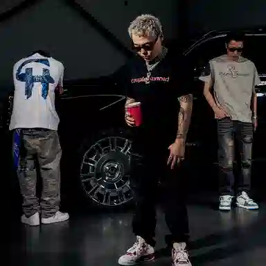 Couple Hunnid CH BandanaLogoT