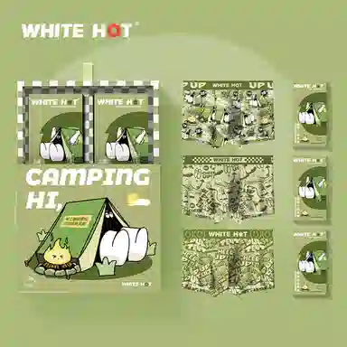 WHITE HOT PUP TENT