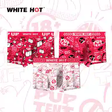 WHITE HOT PUP TENT18+