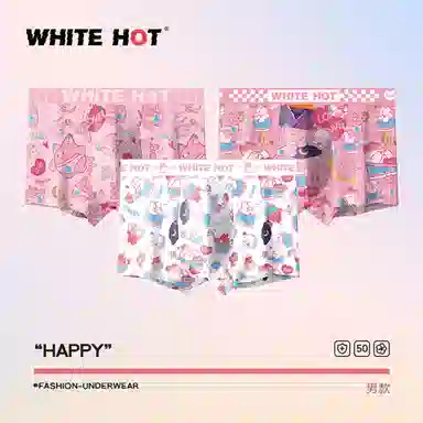 WHITE HOT x happymimi