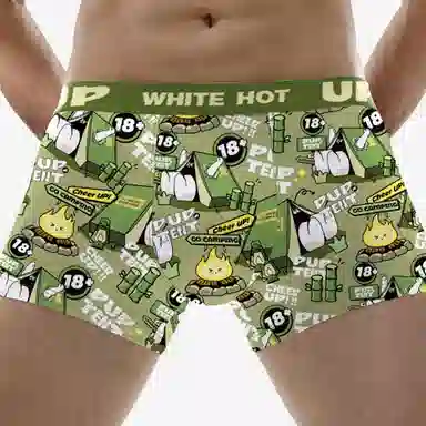 WHITE HOT PUP TENT