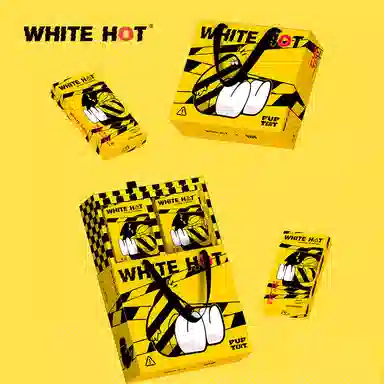 WHITE HOT PUP TENT