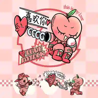 WHITE HOT peach attack