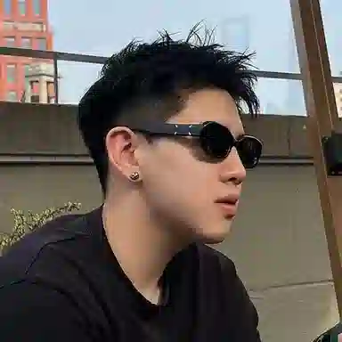 无限兔 高级感潮流防紫外线通勤窄框 猫眼 太阳眼镜 男女同款情侣款