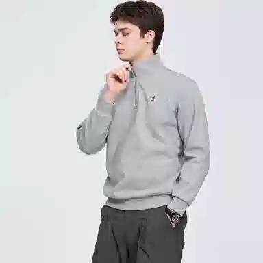 Dancing Wolf Half-Zip Sweatshirt