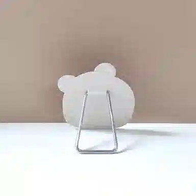 计轩 可爱小熊化妆镜 折叠梳妆