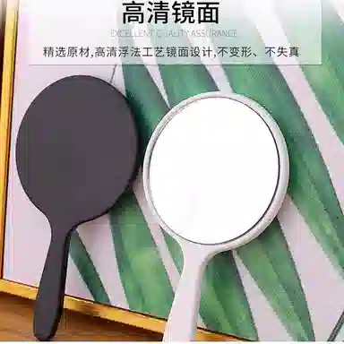 计轩 可爱少女心化妆镜 随身便捷