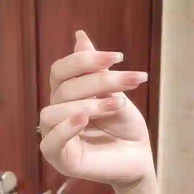 计轩 微笑猫眼  穿戴甲 中长款渐变晕染 纯欲