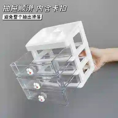 计轩 多功能防尘美甲收纳盒 美观便利