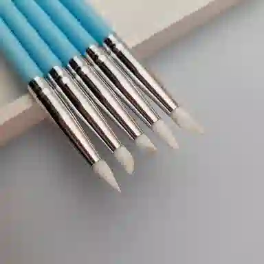 计轩 双头两用点珠雕花笔 美甲专用便携