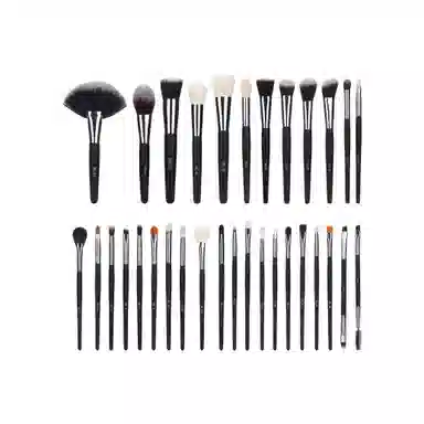 计轩  木柄扇形刷散粉刷化妆刷 柔软