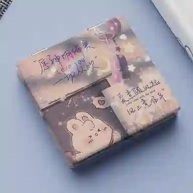 计轩 可爱高颜值迷你便携随身折叠化妆镜